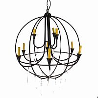 люстра-клетка otis серебро в Костроме