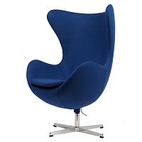 кресло egg chair синее в Костроме