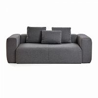 диван blok sofa 3 темно-серый от la forma (ex julia grup) в Костроме