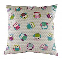 подушка с принтом owl print pink в Костроме