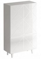 шкаф kristal с узором белый в Костроме