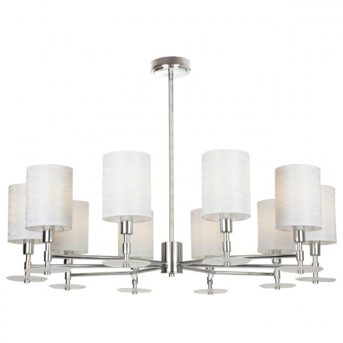 подвесная люстра maytoni martina mod034pl-10ch белая в Костроме
