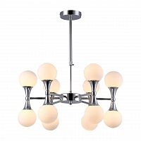 подвесная люстра arte lamp a9162lm-12cc белая в Костроме