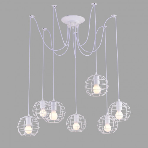 подвесная люстра arte lamp a1110sp-7wh в Костроме