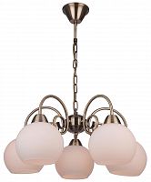 подвесная люстра toplight lynnette tl7340d-05ab в Костроме