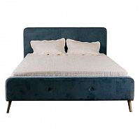 кровать двуспальная 160х200 бирюзовая button tufted в Костроме