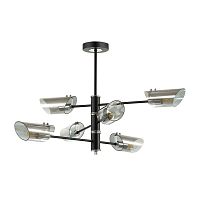 потолочная люстра lumion nolan 4402/6c дымчатая в Костроме