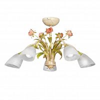 потолочная люстра vitaluce v1536/5pl белая в Костроме