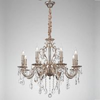 подвесная люстра lucia tucci barletta 1730.8 coffe gold в Костроме