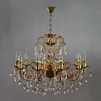 подвесная люстра ambiente alicante 8888/10 ab tear drop бронза в Костроме