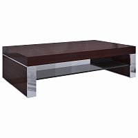 столик журнальный low silver brown коричневый, серый в Костроме