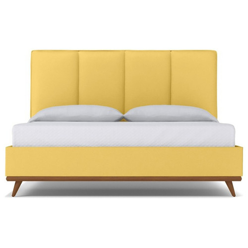 кровать двуспальная 180х200 желтая carter gold в Костроме