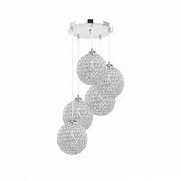 дизайнерская подвесная люстра spot light imperia 8220528 хром в Костроме