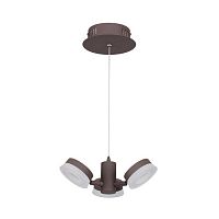 подвесная светодиодная люстра odeon light wengelina 3537/3l в Костроме