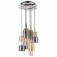дизайнерская подвесная люстра spot light flaconetta 1301228 серая в Костроме