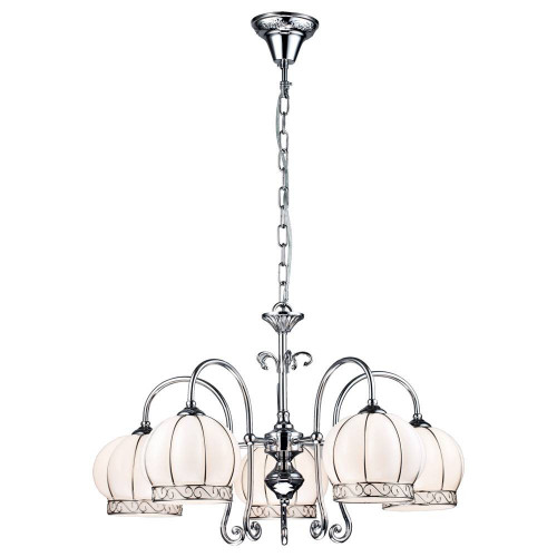 подвесная люстра arte lamp venezia a2106lm-5wh в Костроме