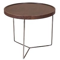 стол кофейный wood b коричневый в Костроме