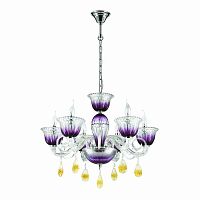 подвесная люстра odeon light ninfea 3930/6 в Костроме