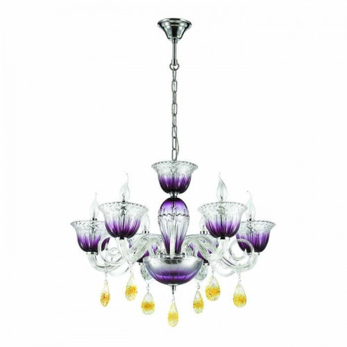 подвесная люстра odeon light ninfea 3930/6 в Костроме