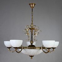 подвесная люстра ambiente seville 02140/5 pb белая в Костроме