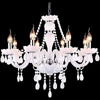 подвесная люстра arte lamp teatro a3964lm-8wh в Костроме
