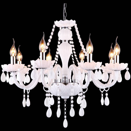 подвесная люстра arte lamp teatro a3964lm-8wh в Костроме