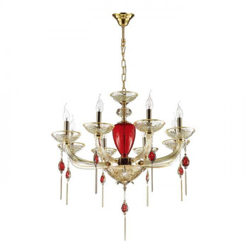 подвесная люстра odeon light donna 3927/8 в Костроме