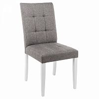 стул деревянный madina white / fabric pebble в Костроме