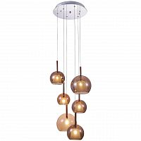 дизайнерская подвесная люстра spot light bellezia 1780613 медь в Костроме