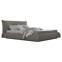 кровать двуспальная 180х200 бежевая pillow в Костроме