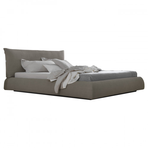 кровать двуспальная 180х200 бежевая pillow в Костроме