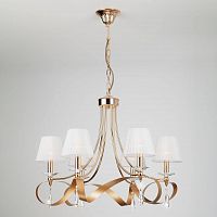 подвесная люстра eurosvet adelia 60063/6 золото в Костроме