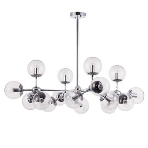 подвесная люстра freya richard fr5596pl-16ch хром в Костроме