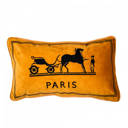 декоративная подушка old paris оранжевый в Костроме