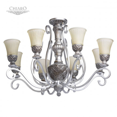 потолочная люстра chiaro версаче 254010908 белая в Костроме