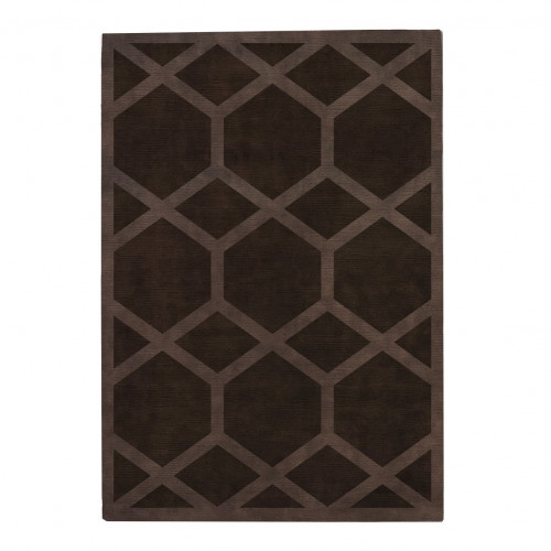 ковер ashton cocoa coffe 240x340 коричневый в Костроме
