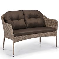 плетеный диван light brown коричневый в Костроме