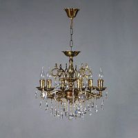 подвесная люстра ambiente leon 2128/6 pb tear drop в Костроме