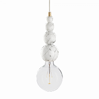 подвесной светильник marmor slipp bianco brass в Костроме