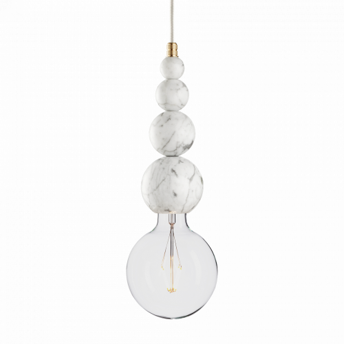 подвесной светильник marmor slipp bianco brass в Костроме