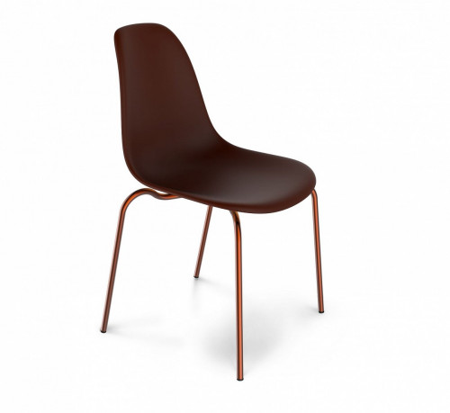 стул dsr коричневый s30 (eames style) в Костроме