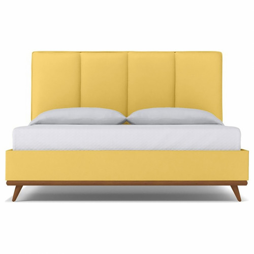 кровать двуспальная 160х200 желтая carter gold в Костроме