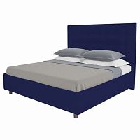 кровать двуспальная 180х200 синяя royal black в Костроме