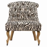 кресло amelie french country chair черно-белое в Костроме