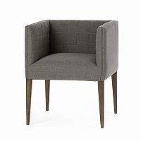 кресло penelope dining chair серое в Костроме