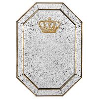 зеркало состаренное восьмиугольное с короной crown в Костроме