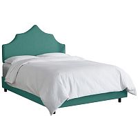 кровать двуспальная 160х200 бирюзовая camille light teal в Костроме