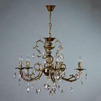 подвесная люстра ambiente alicante 8888/5 pb tear drop в Костроме