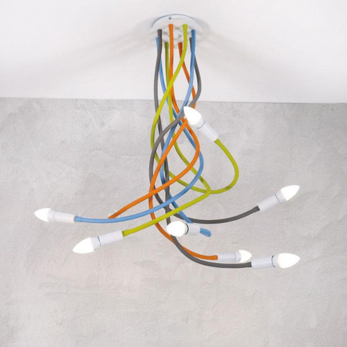 подвесная люстра loft it roots loft1714-rgb в Костроме
