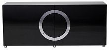 тумба fuller мдф 150x48,5x65 чёрная в Костроме